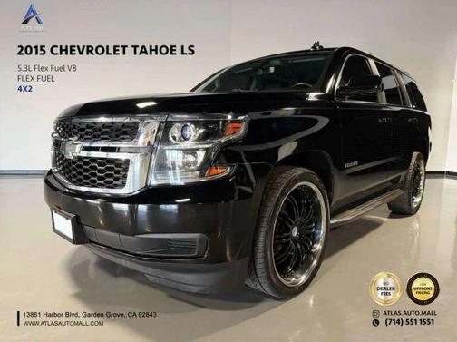 Black 2015 Chevrolet Tahoe LS