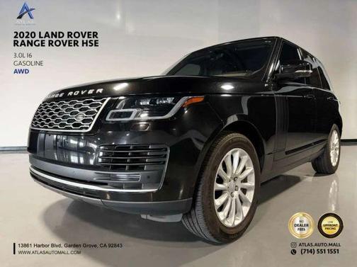 Santorini Black 2020 Land Rover Range Rover HSE