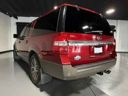 Red 2016 Ford Expedition EL King Ranch