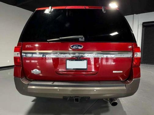 Red 2016 Ford Expedition EL King Ranch