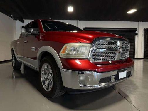 Red 2014 RAM 1500 Laramie