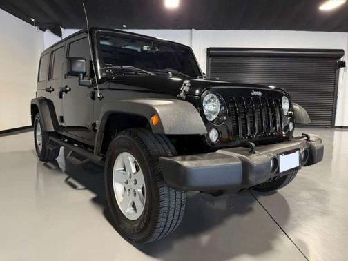 Black 2016 Jeep Wrangler Unlimited Sport