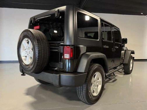 Black 2016 Jeep Wrangler Unlimited Sport