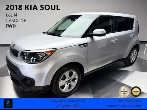 Silver 2018 Kia Soul Base