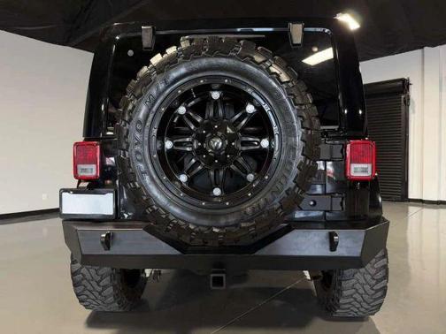 Black 2015 Jeep Wrangler Unlimited Sahara