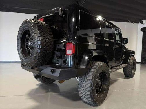 Black 2015 Jeep Wrangler Unlimited Sahara