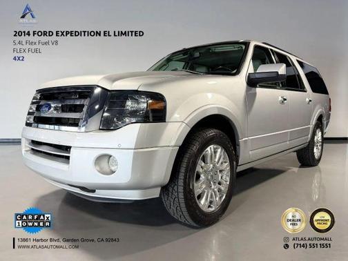 Silver 2014 Ford Expedition EL Limited