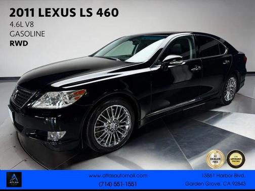 Black 2011 Lexus LS 460 Base