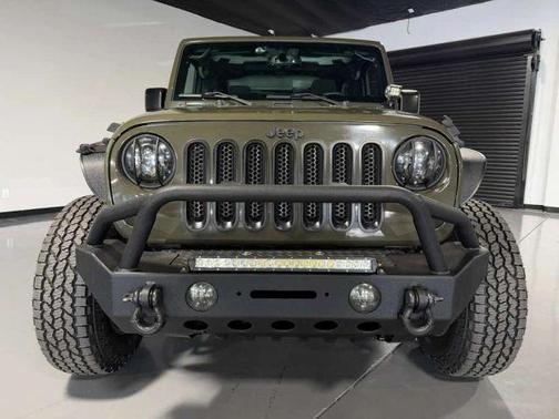 Green 2015 Jeep Wrangler Rubicon