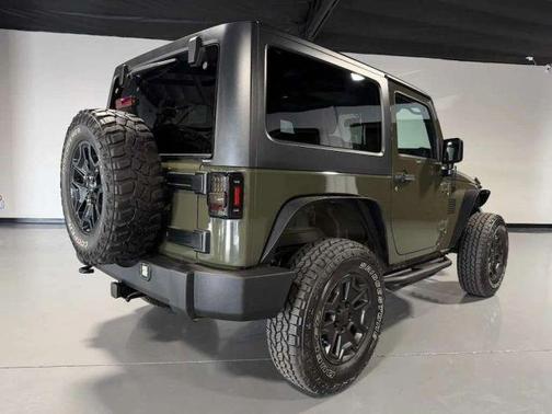 Green 2015 Jeep Wrangler Rubicon