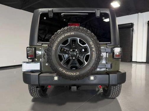 Green 2015 Jeep Wrangler Rubicon