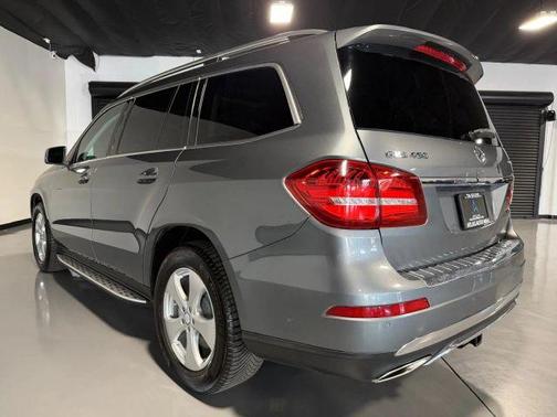 Gray 2017 Mercedes-Benz GLS 450 Base 4MATIC