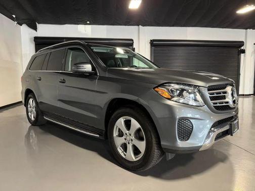 Gray 2017 Mercedes-Benz GLS 450 Base 4MATIC