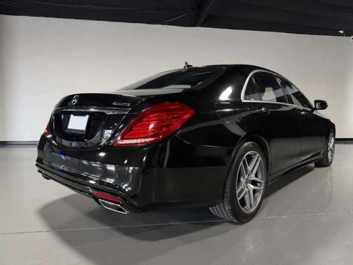 Black 2017 Mercedes-Benz S-Class S 550 4MATIC