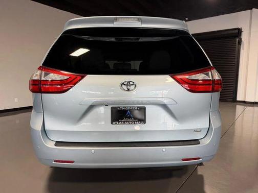 Blue 2015 Toyota Sienna XLE Premium