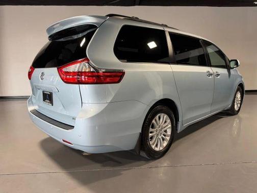 Blue 2015 Toyota Sienna XLE Premium