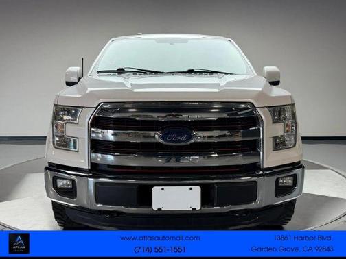 White 2016 Ford F-150 Lariat