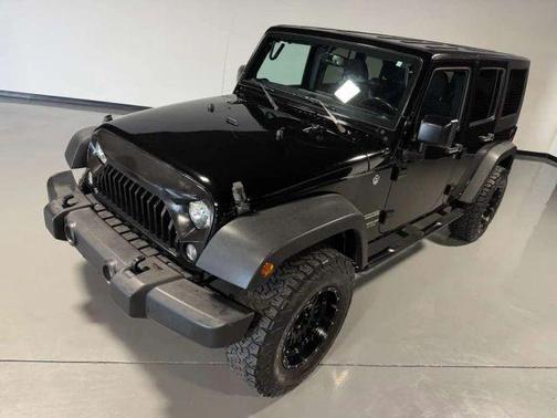 Black 2017 Jeep Wrangler Unlimited Sport