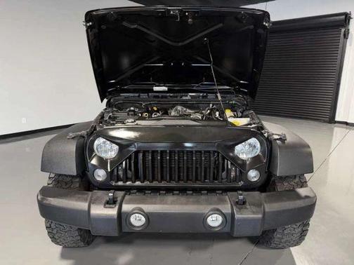 Black 2017 Jeep Wrangler Unlimited Sport