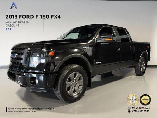 Black 2013 Ford F-150 FX4