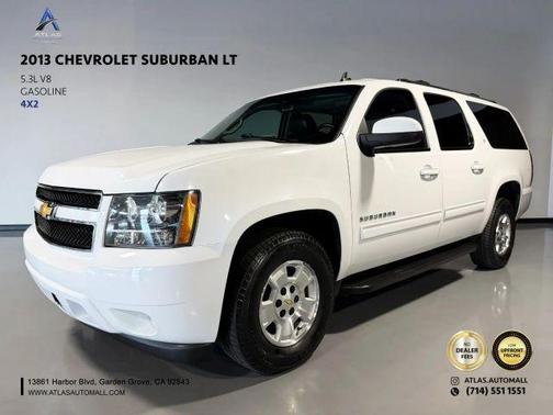 White 2013 Chevrolet Suburban 1500 LT