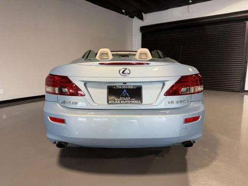 Sky Blue 2010 Lexus IS 250C