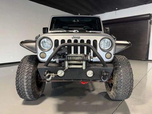 Silver 2015 Jeep Wrangler Rubicon