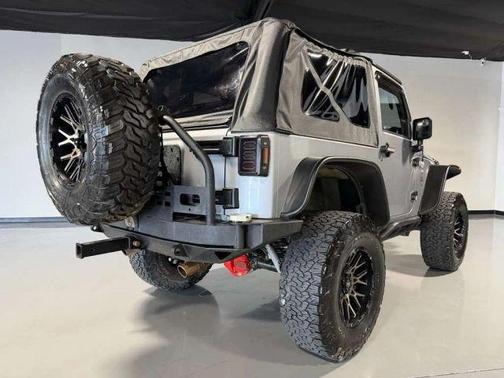Silver 2015 Jeep Wrangler Rubicon