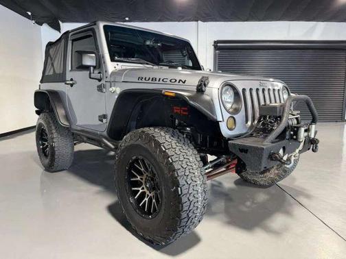 Silver 2015 Jeep Wrangler Rubicon