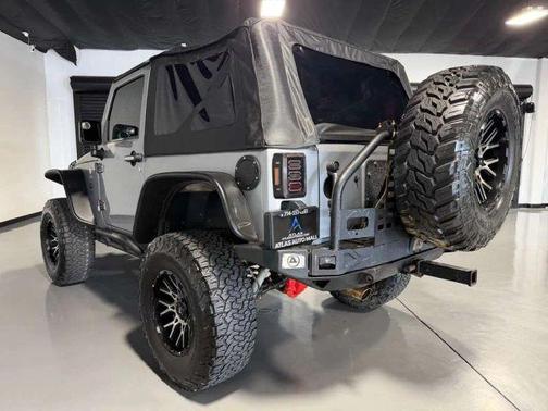 Silver 2015 Jeep Wrangler Rubicon
