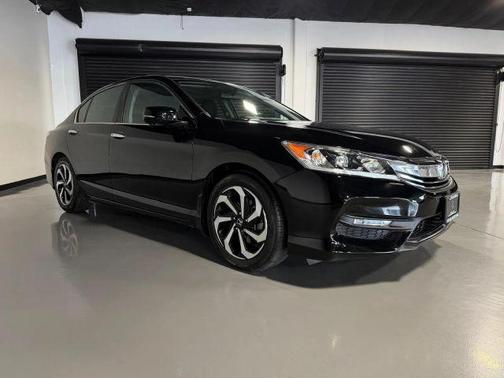 Black 2017 Honda Accord EX