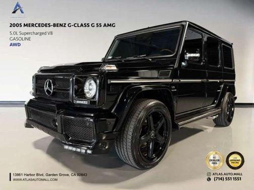 Black 2005 Mercedes-Benz G-Class G 55 AMG
