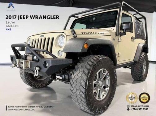 Desert Sand 2017 Jeep Wrangler Rubicon