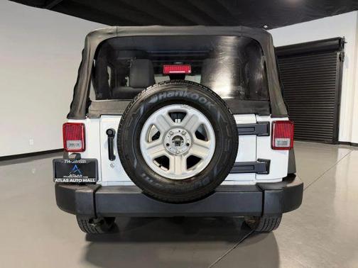 White 2012 Jeep Wrangler Sport