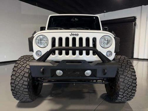 White 2017 Jeep Wrangler Unlimited Sport