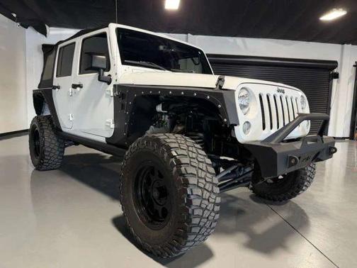 White 2017 Jeep Wrangler Unlimited Sport