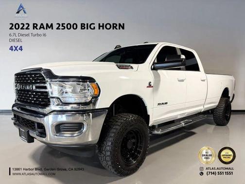 White 2022 RAM 2500 Big Horn