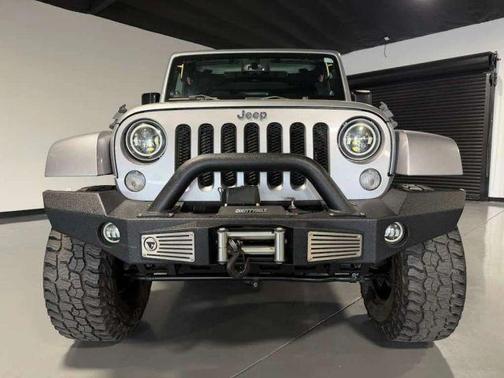 Silver 2014 Jeep Wrangler Unlimited Sahara