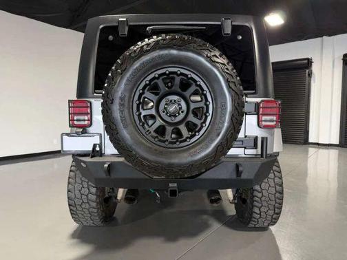 Silver 2014 Jeep Wrangler Unlimited Sahara