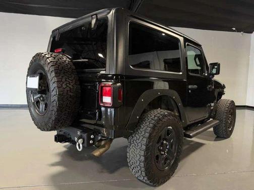 Black 2018 Jeep Wrangler Sport