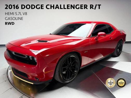 Red 2016 Dodge Challenger R/T
