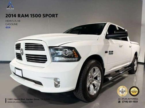 White 2014 RAM 1500 Sport