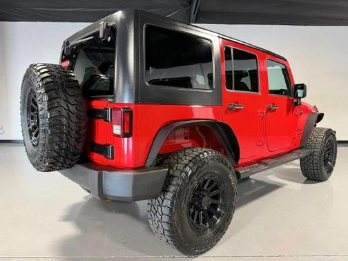 Red 2016 Jeep Wrangler Unlimited Sport