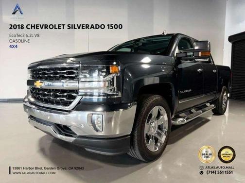 Gray 2018 Chevrolet Silverado 1500 LTZ