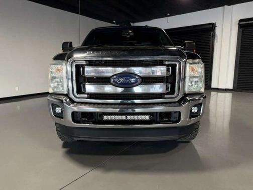 Black 2015 Ford F-350 Lariat Super Duty