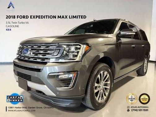 Gray 2018 Ford Expedition Max Limited