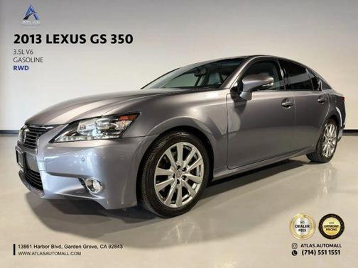 Gray 2013 Lexus GS 350 Base