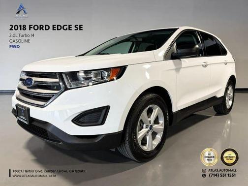 White 2018 Ford Edge SE