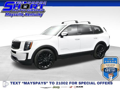 Glacial White Pearl 2021 Kia Telluride SX