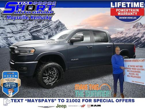 Forged Blue Metallic 2026 RAM 1500 Big Horn/Lone Star